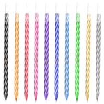 Caneta Cis Spiro Tradicional Ponta Agulha Ultra Fina 0.7mm Corpo Longo - Colorida Dourada e Prata - Original