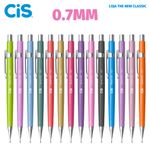 Lapiseira Tecnocis 0.7mm Técnica Cis com Borracha - Coleção Boho Metálica ou Neon - Kit ou unidade
