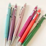 Lapiseira Tecnocis 0.7mm Técnica Cis com Borracha - Coleção Boho Metálica ou Neon - Kit ou unidade