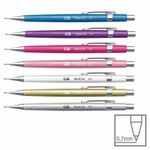 Lapiseira Tecnocis 0.7mm Técnica Cis com Borracha - Coleção Boho Metálica ou Neon - Kit ou unidade
