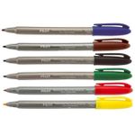 Caneta Pincel Pilot Marcador Para Retroprojetor 2.0mm - Tinta Permanente