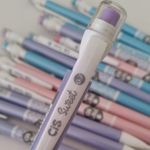 Lapiseira Cis Sweet 0.7mm - Corpo Decorado Tom Pastel Rosa Azul e Lilás