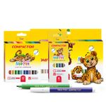 Mini Caneta Hidrográfica Compactor Neo Pen Mirim Canetinhas - 24, 12 ou 6 cores ou Haribo