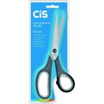 Tesoura Cis Multiuso Grande Preta 21cm - Cabo Emborrachado ou Tradicional