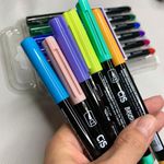 Caneta Cis Brush Ponta Pincel para Lettering ou Caligrafia - Pastel - Neon - Básicas - Tons de Pele - Tons de Cinza