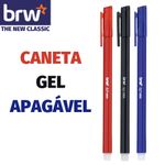 Caneta Gel Apagável BRW Ponta Fina 0.7mm - Kit ou Unidade