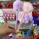 Caneta Apagável BRW Pompom Tom Pastel Ponta Fina 0,7mm