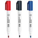 Marcador de Quadro Branco Cis - Preto, Azul ou Vermelho