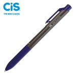 Caneta Cis Pentonic Gel Retrátil - Azul ou Preta - Ponta Fina 0.7mm