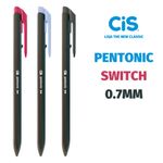 Caneta Cis Pentonic Switch Ponta Fina 0.7mm - Kit ou Unidade