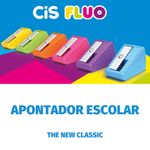 Apontador Escolar Cis Fluo Neon - Kit ou Unidade