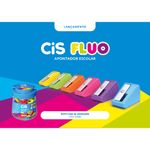 Apontador Escolar Cis Fluo Neon - Kit ou Unidade
