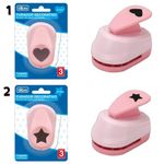 Perfurador Tilibra Coração ou Estrela 25mm