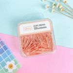Clips Tilibra Dourado, Rosé, Rosa Pastel ou Pink Glitter - 28mm ou 38mm Clipes
