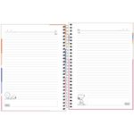 Caderno Colegial Snoopy Tilibra Capa Dura 10 Matérias - 160 Folhas Fofo