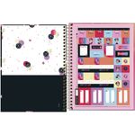 Caderno Colegial Tilibra Minnie Capa Dura - 10 ou 1 Matéria Fofo Disney
