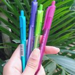 Kit 5 Caneta Paper Mate Kilométrica Retrátil 1.0mm