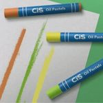 Giz de Cera Pastel Oleoso Cis - Oil Pastels - 12 Cores