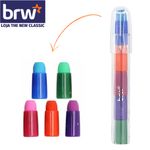 Caneta Borracha BRW Troca Ponta Colorida Fofa