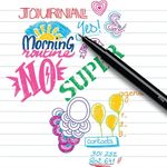 Kit Lettering Tom Pastel Bic 12 Itens - Marca Texto, Caneta Ponta Ultra Fina, Intensity e Marcador Permanente - Letterin