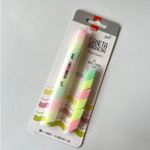 Caneta Borracha BRW 3 Cores Rainbow Tom Pastel + 14 Refil