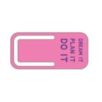 Kit Clips de Metal Tilibra Decorado - 3 Clipes Tom Pastel Fofo