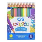 Lápis de Cor Cis Criatic 36 Cores