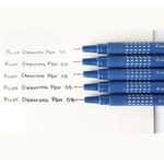 Kit Caneta Pilot Drawing Pen Lettering Caligrafia - 0.1, 0.2, 0.3, 0.5 e 0.8mm