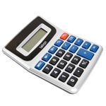 Calculadora de Mesa Letron Office Prata 8 Dígitos