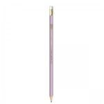 Kit Escolar Tilibra Happy - 2 Lápis + 1 Apontador + 1 Borracha Tom Pastel