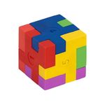 Borracha Tetris Cubo BRW 6 em 1 Fofa