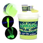 Slime Kimeleka Brilha no Escuro Acrilex 180g