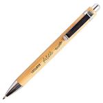 Caneta de Bambu LeoArte Escrita Preta Planta Holic 1.0mm