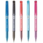 Kit 5 Caneta Jocar Office Flat Top Ponta Agulha Ultra Fina 0.7mm