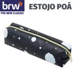 Estojo Estampado BRW Poá Black