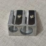 Apontador BRW de Metal Duplo - para Lápis Tradicional e Big ou Jumbo