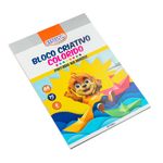 Bloco Criativo Colorido A4 BRW - 50 Folhas 75g/m²