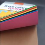 Bloco Criativo Colorido A4 BRW - 50 Folhas 75g/m²
