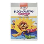 Bloco Criativo Colorido A4 BRW - 50 Folhas 75g/m²