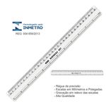 Régua Cis Inquebrável Nataraj 30cm
