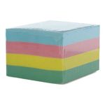 Bloco Notas Cubo tira Folhas Tilibra 600 Folhas Tom Pastel