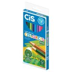 Lápis de Cor Cis Eco Estojo com 12 Cores