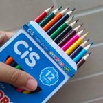 Lápis de Cor Cis Eco Estojo com 12 Cores
