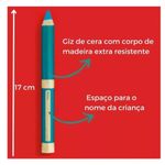 Ecogiz de Cera Faber Castell 12 Cores
