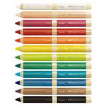 Ecogiz de Cera Faber Castell 12 Cores
