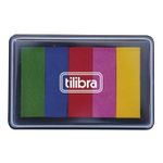 Carimbeira Tilibra Colorida Degradê 5 Cores