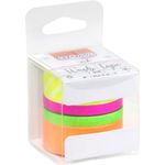 Kit 4 Fita Washi Tape BRW Neon