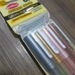 Kit 4 Caneta Goller Cores Metálicas