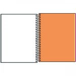 Caderno Colegial Tilibra Neon Kori Folhas Coloridas 80 Folhas