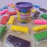 Massinha de Modelar Chiclé Acrilex Super Elástica - Cheirinho de Chiclete 90g
